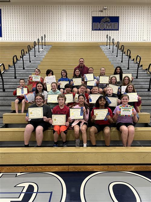 6th grade award winners